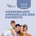 Assemblées annuelles des parents 2025-2026