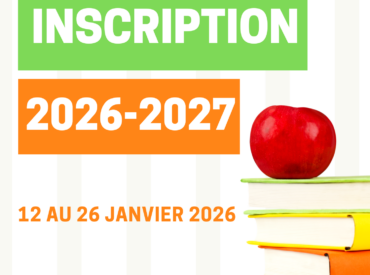 Inscription 2026-2027
