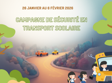Campagne de sécurité en transport scolaire